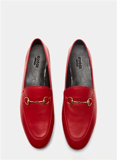 gucci black red|gucci red loafers for women.